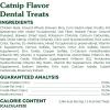 imageGreenies Feline Adult Natural Dental Care Cat Treats Catnip Flavor 21 oz Pouch21 Ounce Pack of 1