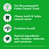 imageGreenies Feline Adult Natural Dental Care Cat Treats Catnip Flavor 21 oz Pouch46 Ounce Pack of 1