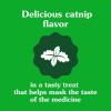 imageGreenies Feline Pill Pockets for Cats Natural Soft Cat Treats Catnip Flavor 16 oz Pouch 45 TreatsCatnip