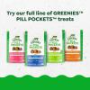 imageGreenies Feline Pill Pockets for Cats Natural Soft Cat Treats Catnip Flavor 16 oz Pouch 45 TreatsChicken