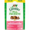 imageGreenies Feline Pill Pockets for Cats Natural Soft Cat Treats Catnip Flavor 16 oz Pouch 45 TreatsSalmon