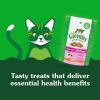 imageGreenies Feline Smartbites Healthy Kitten Treats Crunchy and Soft Natural Cat Treats Chicken Flavor 16 oz Tub21 Ounce Pack of 1