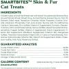 imageGreenies Feline Smartbites Skin ampamp Fur Crunchy and Soft Natural Cat Treats Chicken Flavor 46 oz PouchChicken