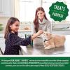 imageGreenies Feline Smartbites Skin ampamp Fur Crunchy and Soft Natural Cat Treats Chicken Flavor 46 oz PouchChicken