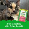 imageGreenies Feline Smartbites Skin ampamp Fur Crunchy and Soft Natural Cat Treats Chicken Flavor 46 oz PouchSalmon