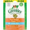 imageFELINE GREENIES Dental Treats Salmon Flavor Mega size 46 ozChicken
