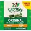 imageGreenies Original Petite Natural Dental Care Dog Treats 12 oz Pouch 20 TreatsOriginal