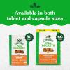 imageGreenies Pill Pockets Small Size Soft Dog Treats for Tablets with Real Peanut Butter Made with Natural Ingredients Plus Minerals ampamp Trace Nutrients 32 oz 30 Count Pack of 1Cheese