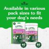imageGreenies Sensitive Care Digestive Health Dog Supplement ChickenFree Formula with a Probiotic for Dogs Peanut Butter Flavor 40 Count Pouch Pack of 1brown