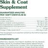 imageGreenies Sensitive Care Skin and Coat Supplement for Dogs with Fish Oil for Dogs ChickenFree Formula Dog Supplement Peanut Butter Flavor 80 Count Tub Pack of 1brown