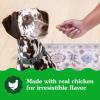 imageGreenies Supplements Calming Chews for Dogs Chicken Flavor 73 oz Container of 40 ct Soft Chews Dog Calming SupplementsChicken