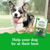 imageGreenies Supplements Digestive Health Probiotics for Dogs Chicken Flavor 156 oz Tub of 80 ct Soft Chews Dog ProbioticsChicken