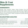 imageGreenies Supplements Dog Skin and Coat Supplements with Fish Oil ampamp Omega 3 Fatty Acids Chicken Flavor 147 oz 80Count Soft Chews80 Count Pack of 2