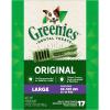 imageGreenies Original Large Natural Dog Dental Care Chews Oral Health Dog Treats 72 oz Pack 48 Treats17 Count Pack of 1