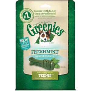 imageGreenies Aging Care Regular Natural Dental CareDog Treats 27 oz Pack 27 TreatsMint