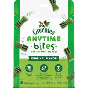 imageGreenies Anytime Bites Dog Treats Original Flavor 103 oz BagOriginal