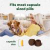 imageGreenies Pill Pockets for Dogs Capsule Size Natural Soft Dog Treats Hickory Smoke Flavor 6 79 oz Packs 180 Treats