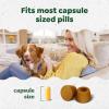 imageGreenies Pill Pockets for Dogs Capsule Size Natural Soft Dog Treats with Real Peanut Butter 6 79 oz Packs 180 Treats