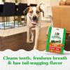 imageGreenies Regular Natural Dental Care Dog Treats Blueberry Flavor 12 oz Pouch 12 TreatsSweet Potato