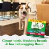imageGreenies Regular Natural Dental Care Dog Treats Blueberry Flavor 12 oz Pouch 12 TreatsVariety Pack