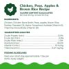 imageGreenies Smart Topper High Protein Wet Mixin for Dogs Beef Peas ampamp Carrots Recipe in Vitabroth Broth  Bone Broth  Vitamins E ampamp B1 10 CountChicken  Peas   Apple