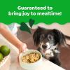 imageGreenies Smart Topper High Protein Wet Mixin for Dogs Beef Peas ampamp Carrots Recipe in Vitabroth Broth  Bone Broth  Vitamins E ampamp B1 10 CountChicken  Peas   Apple