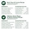 imageGreenies Smart Topper High Protein Wet Mixin for Dogs Beef Peas ampamp Carrots Recipe in Vitabroth Broth  Bone Broth  Vitamins E ampamp B1 10 CountVariety Pack Beef  Chicken