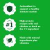 imageGreenies Smart Topper High Protein Wet Mixin for Dogs Chicken Peas Apples and Brown Rice Recipe ampamp Duck Broccoli Carrots and Barley Recipe Variety Pack with Whole Grains 8 Trays of 2ozVariety Pack Duck  Chicken