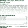 imageGreenies Weight Management Petite Natural Dog Dental Care Chews Weight Control Dog Treats 27 oz Pack 45 Treats45 Count Pack of 1