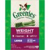 imageGreenies Weight Management Large Natural Dog Dental Care Chews Weight Control Dog Treats 27 oz Pack 17 Treats