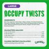image:imageGreenies Occupy Twists Natural Dog Treats Large Breed Size Chicken Flavor 342 oz Pack 16 Count
