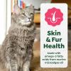 image:imageGreenies Feline Smart Purees Healthy Indoor and Skin amp Fur Health Lickable Cat Treats with Real Chicken with Real Salmon 049 oz Tubes 40 CountSalmon