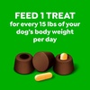 image:imageGreenies Pill Pockets for Dogs Large Size Dog Treat Pouch for Capsule Medication Variety Pack 79 oz PouchHickory