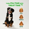 image:imageGreenies Pill Pockets for Dogs Large Size Dog Treat Pouch for Capsule Medication Variety Pack 79 oz PouchPeanut Butter