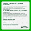 image:imageGreenies Pill Pockets for Dogs Large Size Dog Treat Pouch for Capsule Medication Variety Pack 79 oz PouchVariety Chicken and Peanut Butter